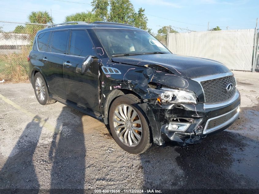 2016 Infiniti Qx80 VIN: JN8AZ2NF5G9613910 Lot: 40819656