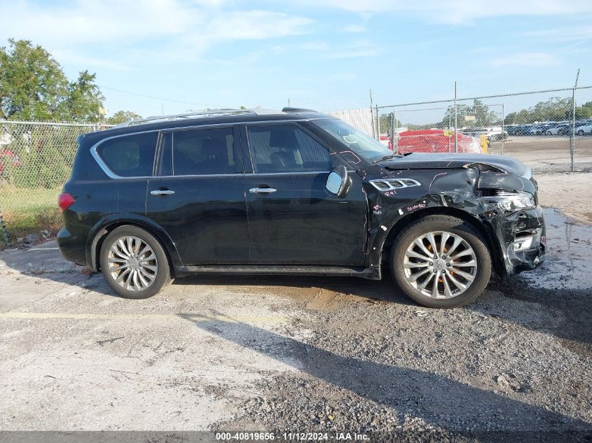 2016 Infiniti Qx80 VIN: JN8AZ2NF5G9613910 Lot: 40819656