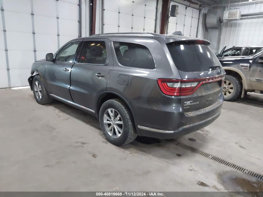 2014 Dodge Durango Limited VIN: 1C4RDJDG3EC562702 Lot: 40819669