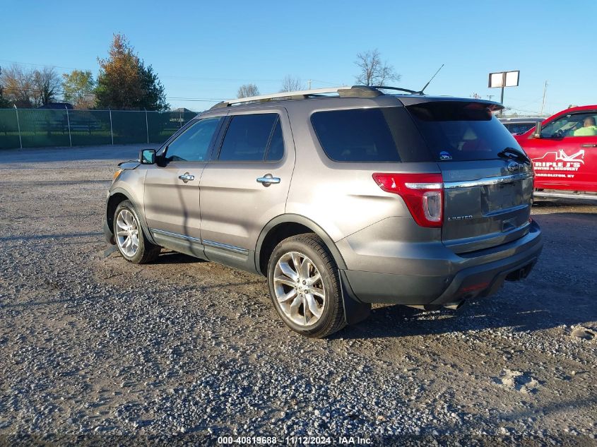 VIN 1FM5K8F80DGB18540 2013 Ford Explorer, Limited no.3