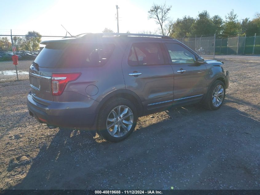 VIN 1FM5K8F80DGB18540 2013 Ford Explorer, Limited no.4