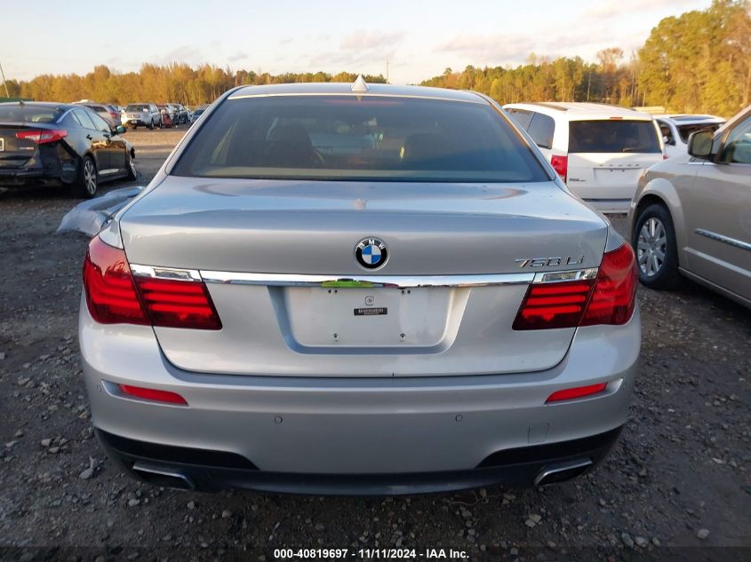 2013 BMW 750Li VIN: WBAYE8C55DD134055 Lot: 40819697