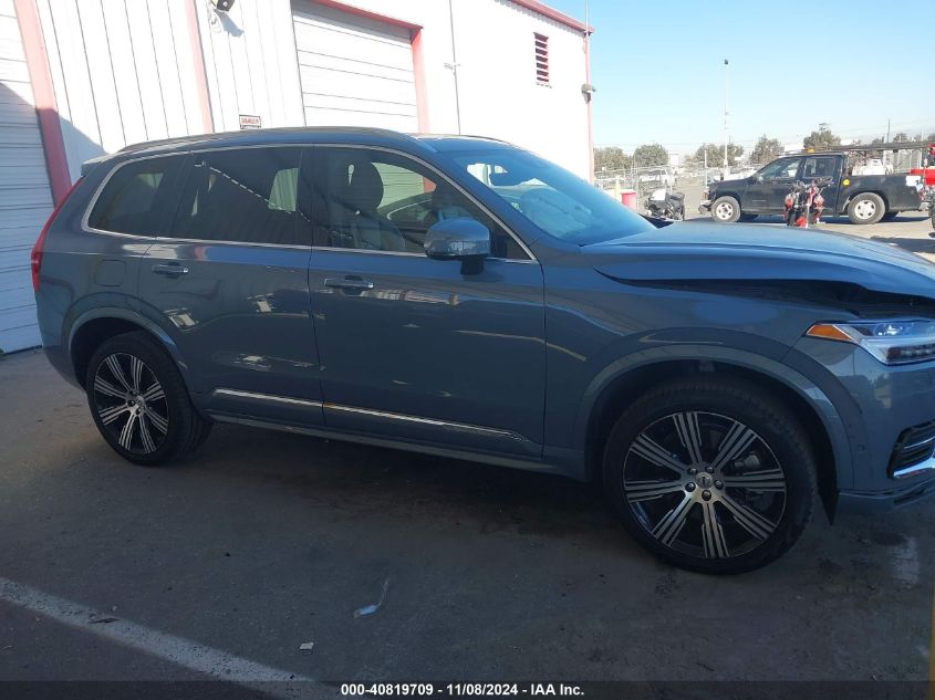 2022 Volvo Xc90 Recharge Plug-In Hybrid T8 Inscription 7 Passenger VIN: YV4BR0CL3N1820981 Lot: 40819709