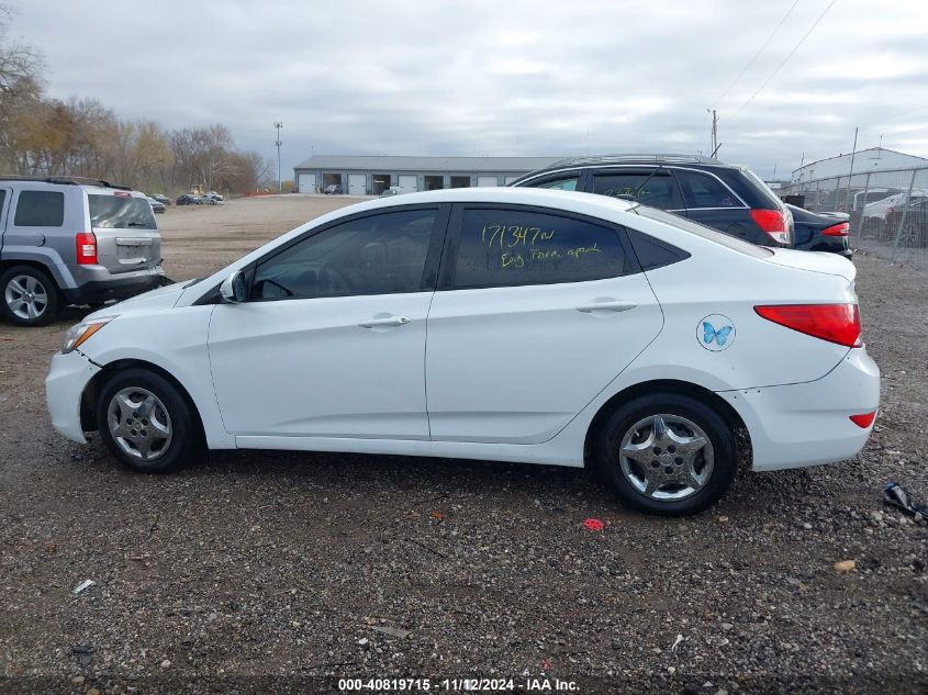 2015 Hyundai Accent Gls VIN: KMHCT4AE1FU897719 Lot: 40819715