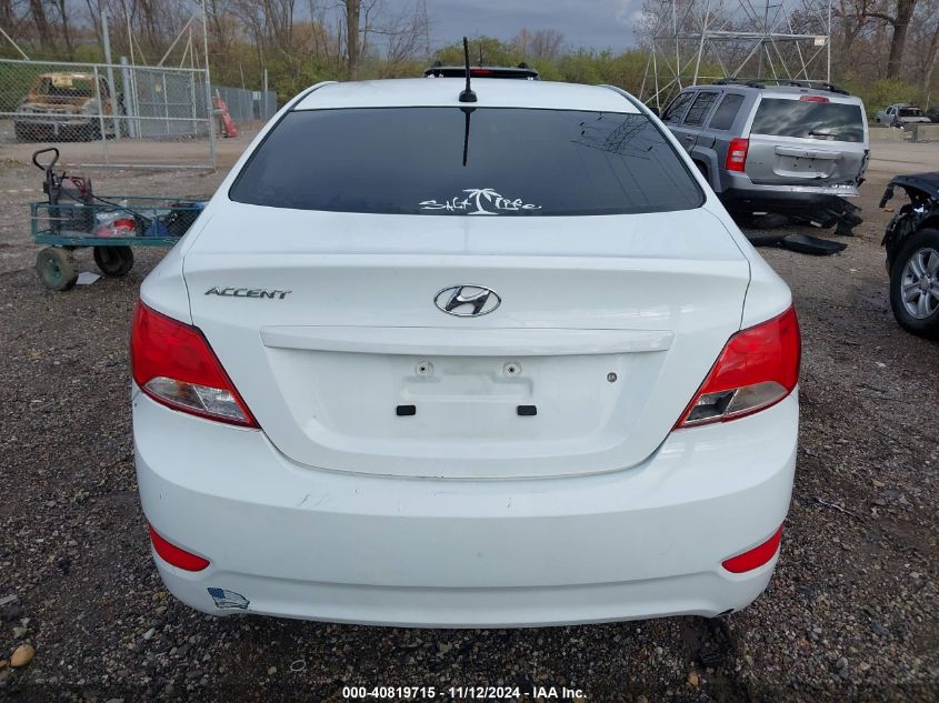 2015 Hyundai Accent Gls VIN: KMHCT4AE1FU897719 Lot: 40819715