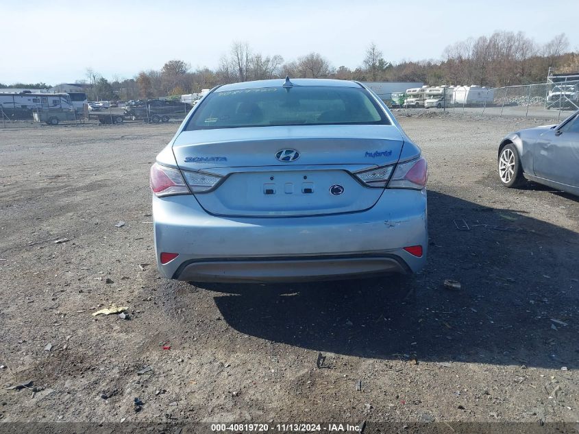 2011 Hyundai Sonata Hybrid VIN: KMHEC4A49BA003235 Lot: 40819720