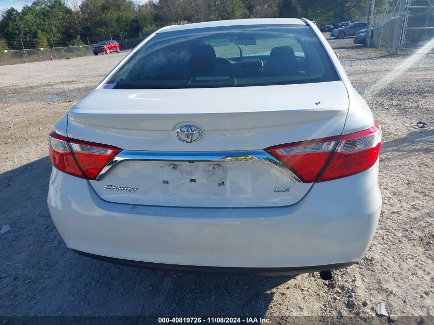 2016 Toyota Camry Le VIN: 4T1BF1FK9GU157028 Lot: 40819726