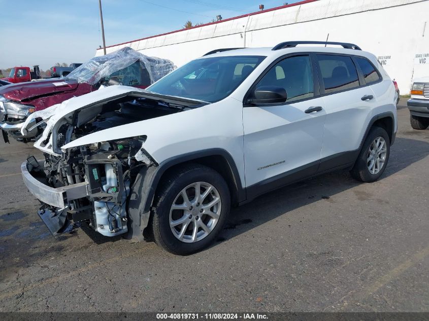 VIN 1C4PJLAB8HW561729 2017 Jeep Cherokee, Sport Fwd no.2