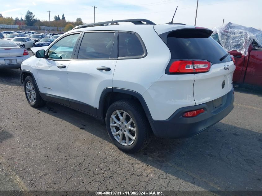 VIN 1C4PJLAB8HW561729 2017 Jeep Cherokee, Sport Fwd no.3