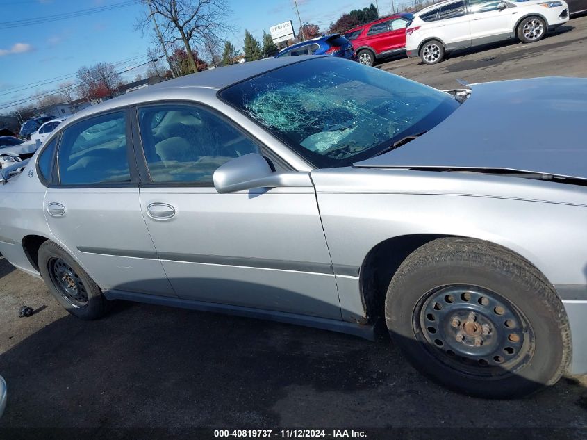 2003 Chevrolet Impala VIN: 2G1WF52E039371595 Lot: 40819737