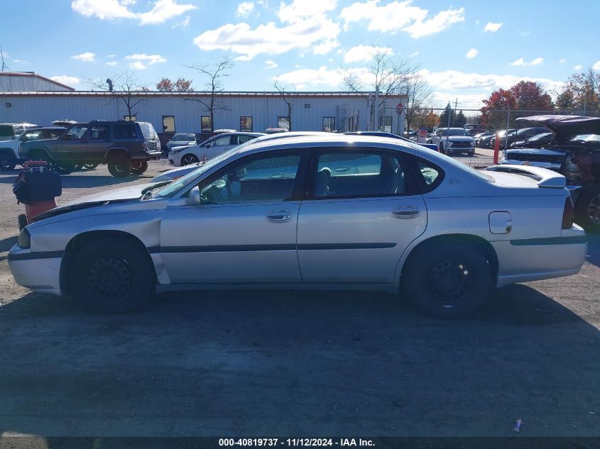 2003 Chevrolet Impala VIN: 2G1WF52E039371595 Lot: 40819737