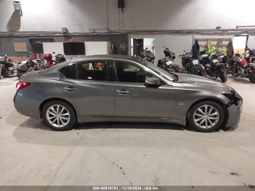 2018 Infiniti Q50 3.0T Luxe VIN: JN1EV7AR2JM433331 Lot: 40819741