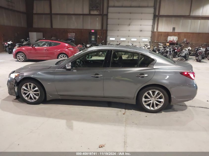 2018 Infiniti Q50 3.0T Luxe VIN: JN1EV7AR2JM433331 Lot: 40819741