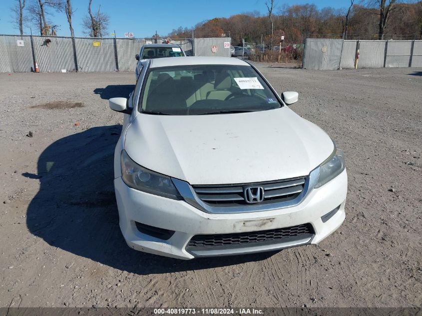 2013 Honda Accord Lx VIN: 1HGCR2F37DA060763 Lot: 40819773