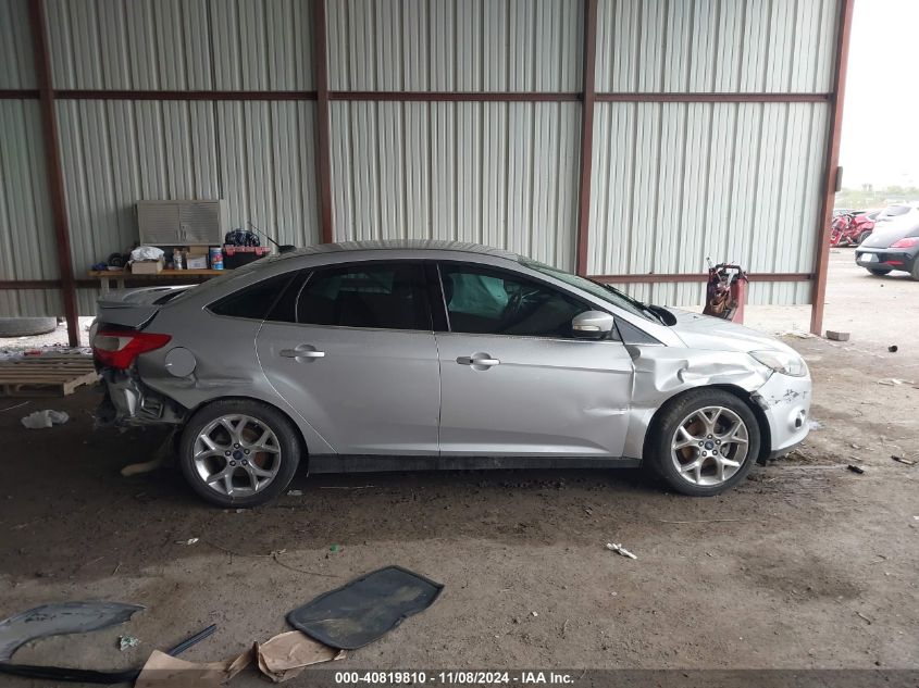 2014 Ford Focus Titanium VIN: 1FADP3J28EL412936 Lot: 40819810