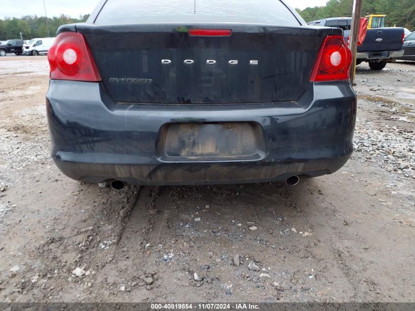 2011 Dodge Avenger Lux VIN: 1B3BD2FG1BN506943 Lot: 40819854