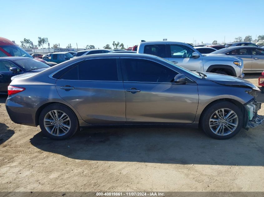 2016 Toyota Camry Se VIN: 4T1BF1FK3GU544237 Lot: 40819861