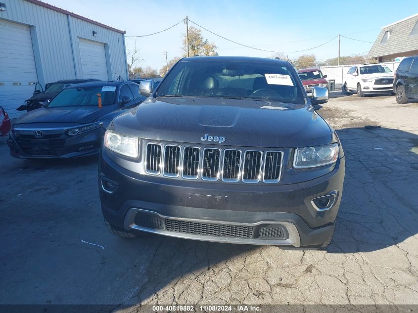 2014 Jeep Grand Cherokee Limited VIN: 1C4RJFBG2EC210526 Lot: 40819882