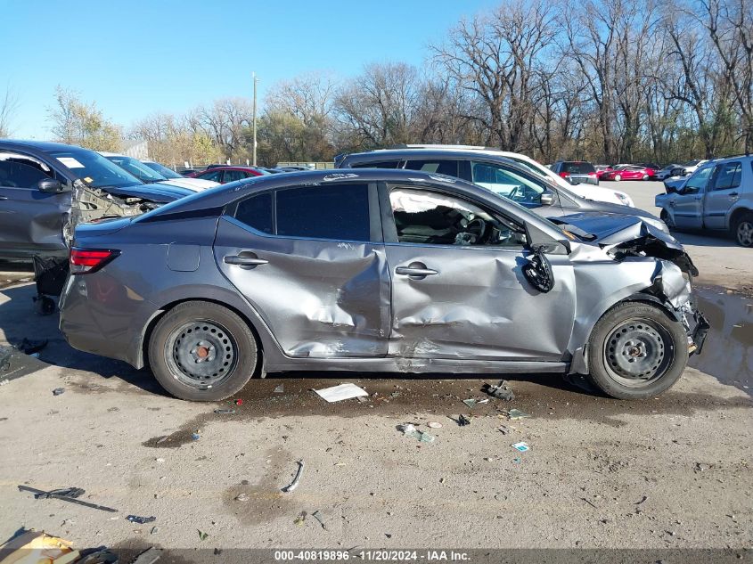 2020 Nissan Sentra S Xtronic Cvt VIN: 3N1AB8BV2LY305972 Lot: 40819896