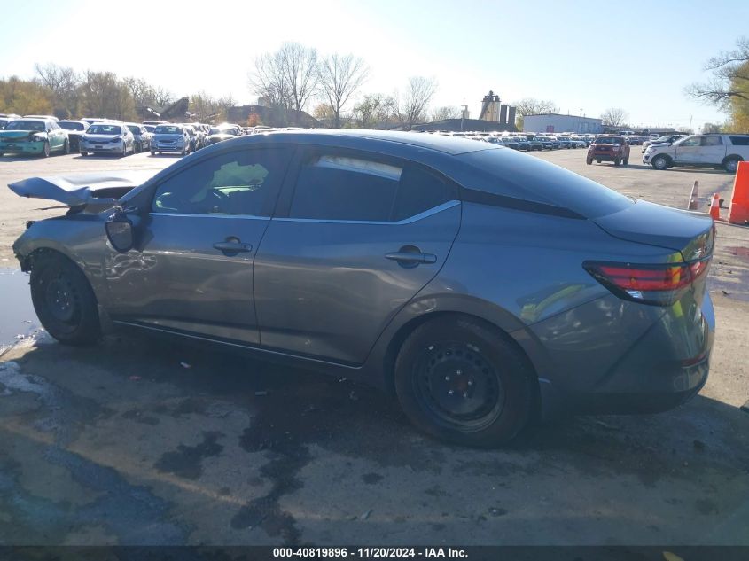 2020 Nissan Sentra S Xtronic Cvt VIN: 3N1AB8BV2LY305972 Lot: 40819896