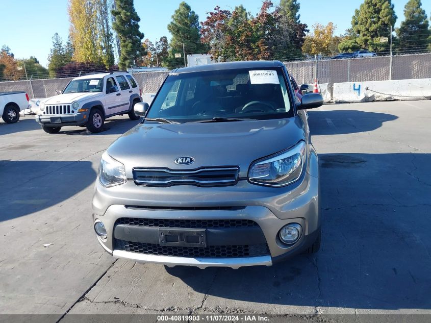 2018 Kia Soul + VIN: KNDJP3A52J7531589 Lot: 40819903