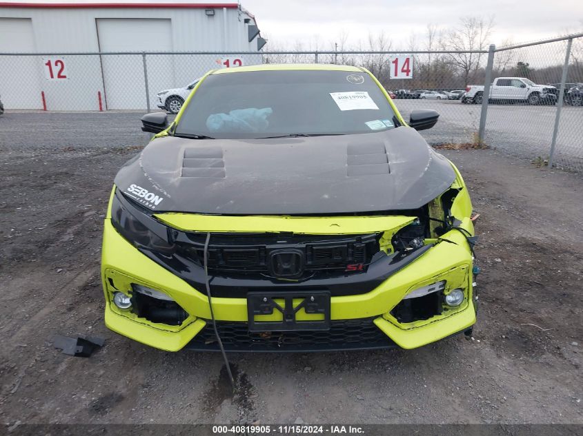 2019 Honda Civic Si VIN: 2HGFC3A50KH750625 Lot: 40819905