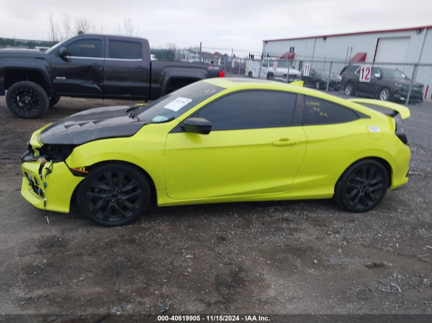 2019 Honda Civic Si VIN: 2HGFC3A50KH750625 Lot: 40819905