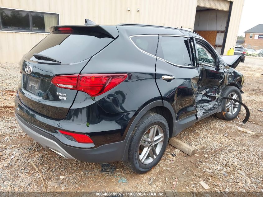 VIN 5NMZUDLB4JH088245 2018 HYUNDAI SANTA FE SPORT no.4