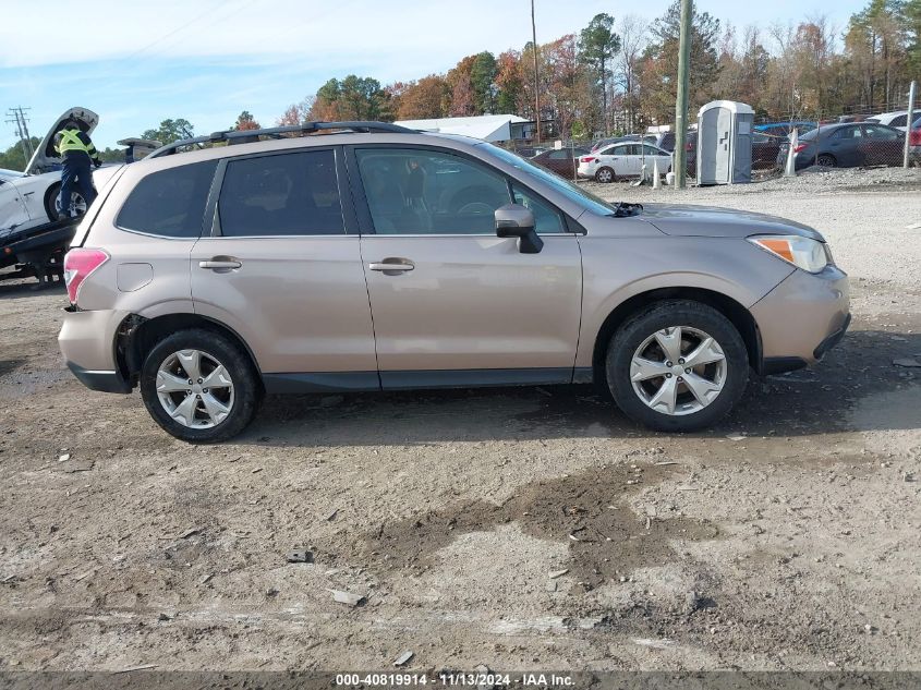 2014 Subaru Forester 2.5I Touring VIN: JF2SJAPC3EH477365 Lot: 40819914