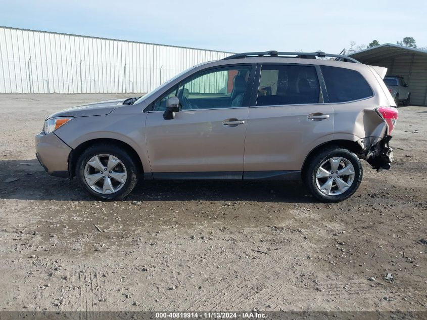 2014 Subaru Forester 2.5I Touring VIN: JF2SJAPC3EH477365 Lot: 40819914