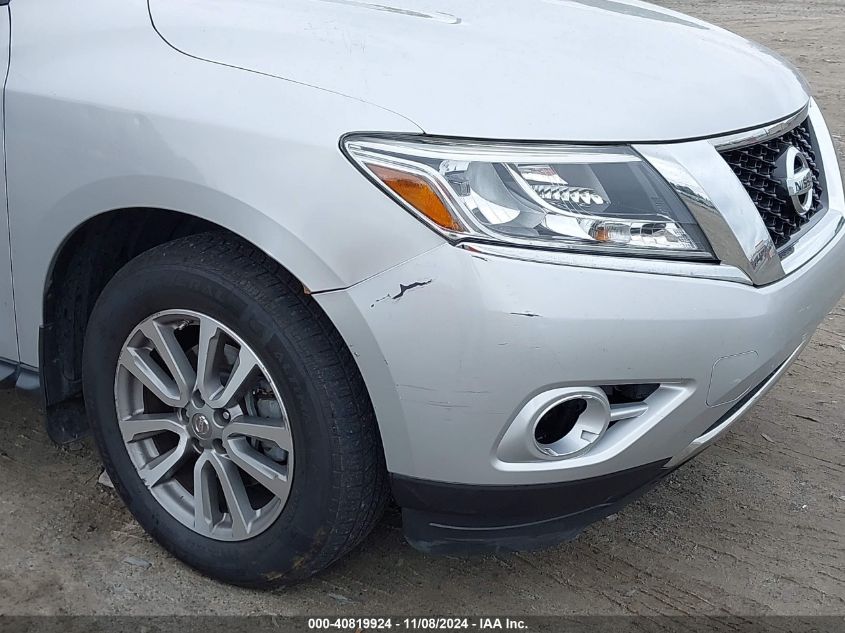 2016 Nissan Pathfinder S VIN: 5N1AR2MN6GC668112 Lot: 40819924