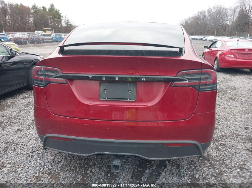 2023 Tesla Model X Dual Motor All-Wheel Drive/Standard Range VIN: 7SAXCAE58PF415243 Lot: 40819927