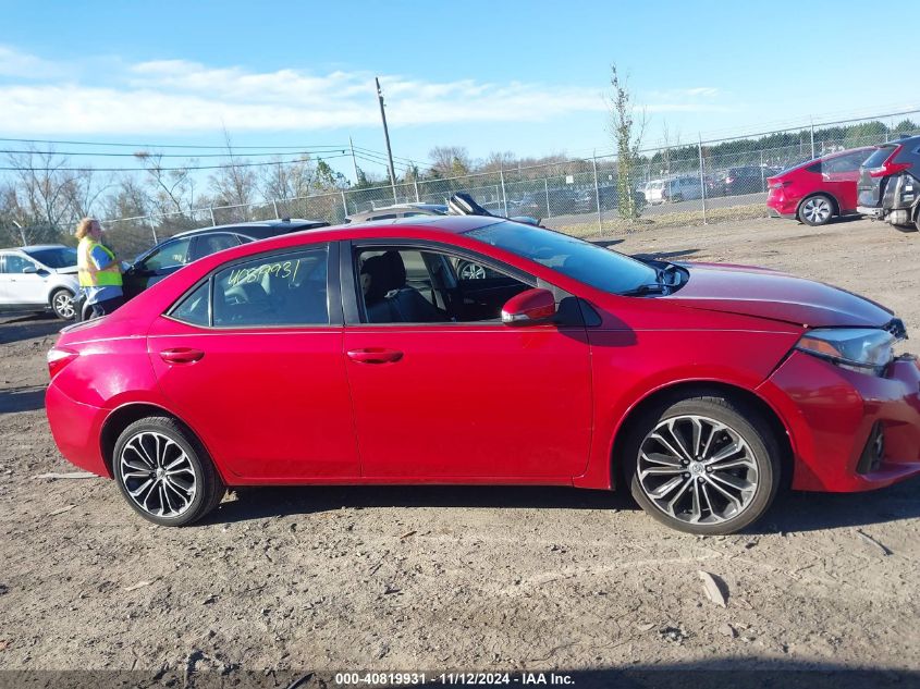 2015 Toyota Corolla S Plus VIN: 2T1BURHE7FC408057 Lot: 40819931