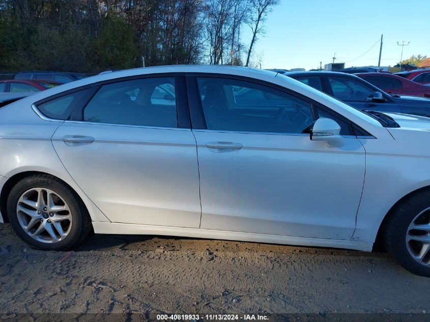 2016 Ford Fusion Se VIN: 3FA6P0H79GR271632 Lot: 40819933