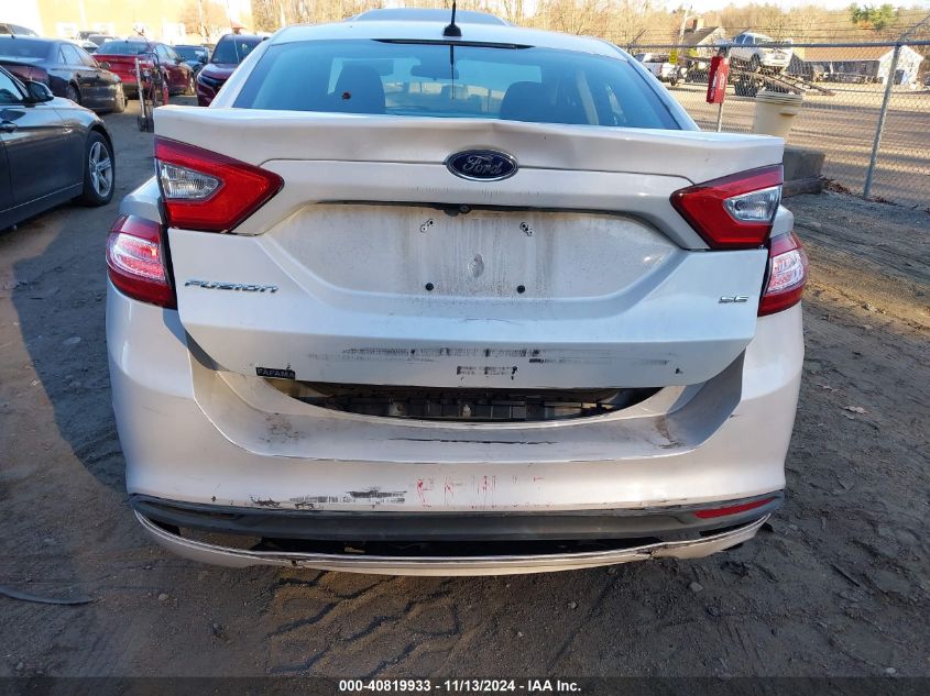 2016 Ford Fusion Se VIN: 3FA6P0H79GR271632 Lot: 40819933