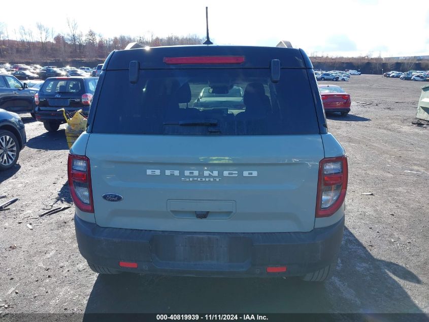 2022 Ford Bronco Sport Outer Banks VIN: 3FMCR9C65NRD59936 Lot: 40819939