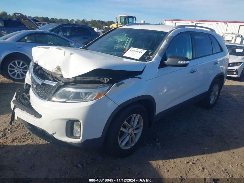 2014 Kia Sorento Lx VIN: 5XYKT3A68EG479273 Lot: 40819945