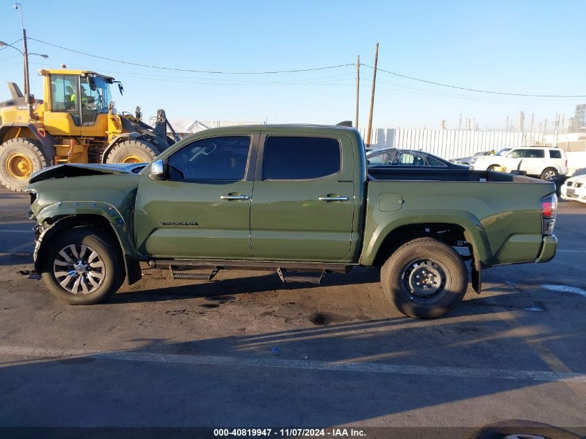 2021 Toyota Tacoma Limited VIN: 3TMGZ5AN6MM383859 Lot: 40819947