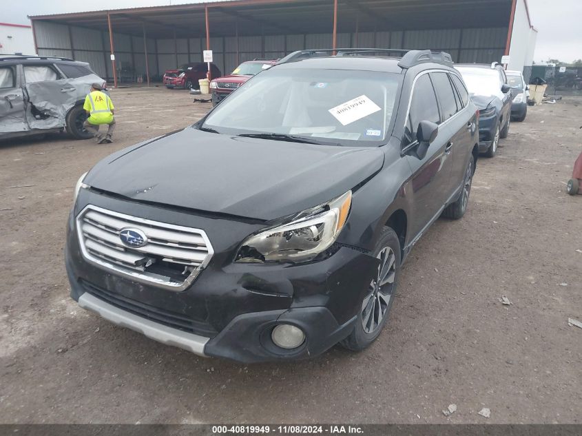 2015 Subaru Outback 2.5I Limited VIN: 4S4BSAJCXF3293622 Lot: 40819949