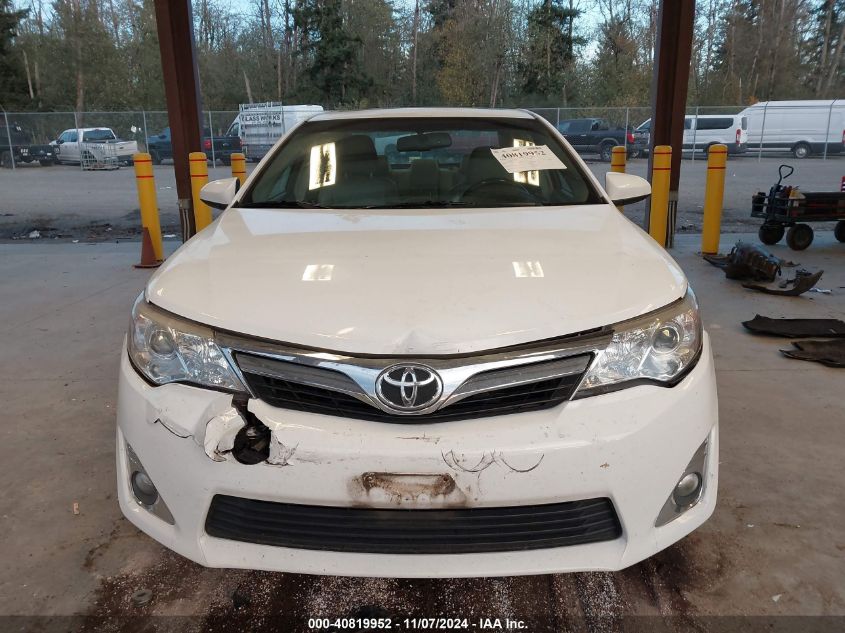 2012 Toyota Camry Xle VIN: 4T1BF1FK7CU501255 Lot: 40819952