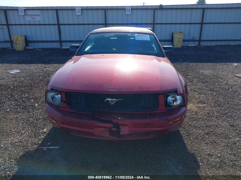 2007 Ford Mustang V6 Deluxe/V6 Premium VIN: 1ZVFT84N675208075 Lot: 40819962