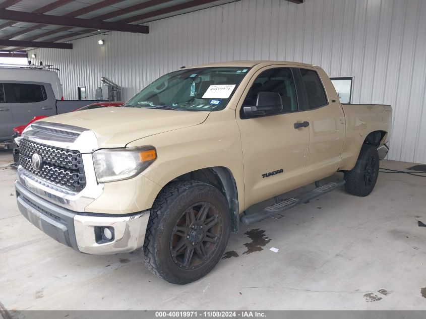 2019 Toyota Tundra Sr5 4.6L V8 VIN: 5TFRM5F17KX142350 Lot: 40819971