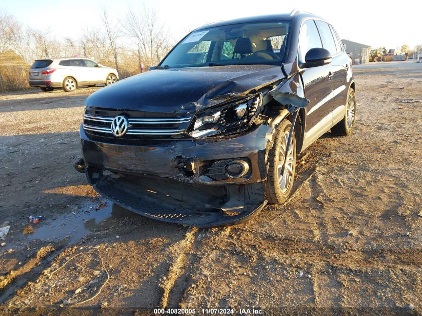 2016 Volkswagen Tiguan Se VIN: WVGAV7AX0GW576359 Lot: 40820005