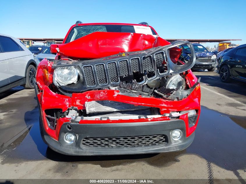 2019 Jeep Renegade Latitude Fwd VIN: ZACNJABB7KPK45475 Lot: 40820023