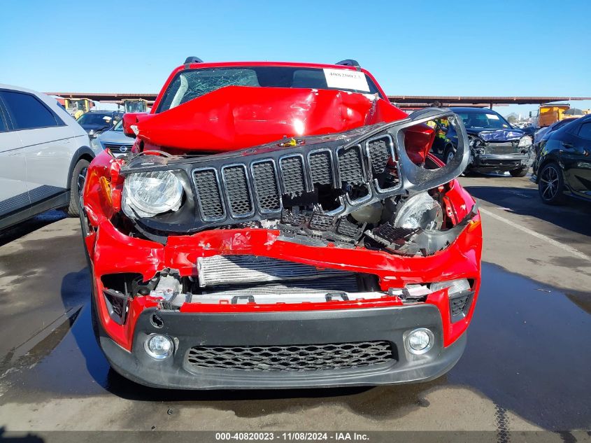 2019 Jeep Renegade Latitude Fwd VIN: ZACNJABB7KPK45475 Lot: 40820023