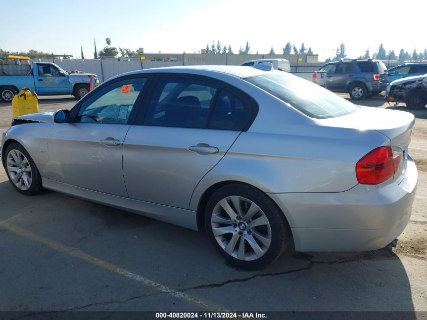 2007 BMW 328I VIN: WBAVC53517FZ75676 Lot: 40820024