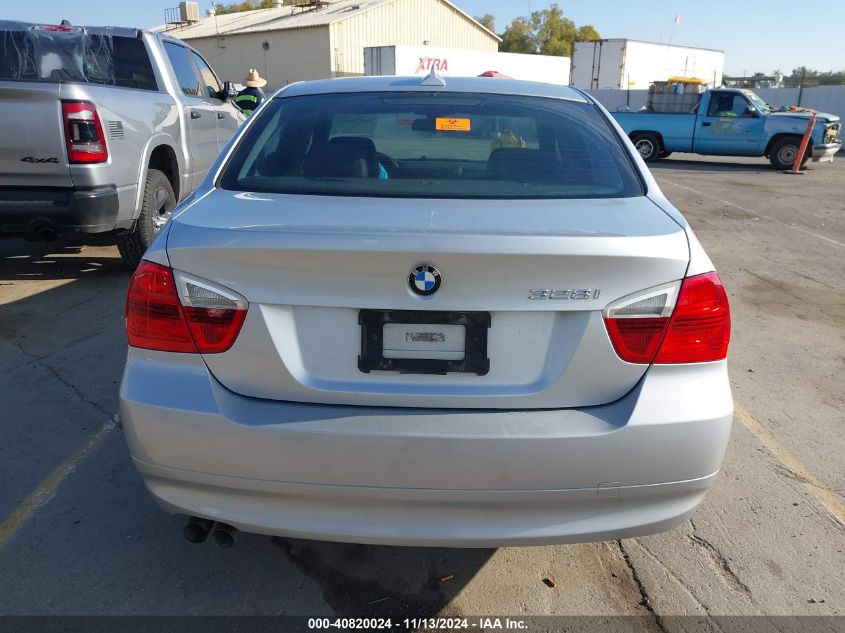 2007 BMW 328I VIN: WBAVC53517FZ75676 Lot: 40820024