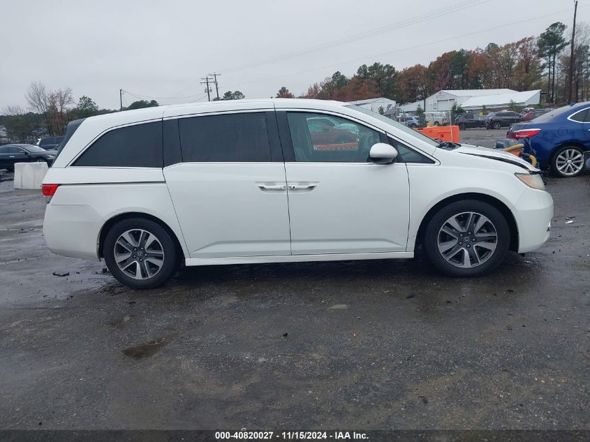 2014 Honda Odyssey Touring/Touring Elite VIN: 5FNRL5H90EB103992 Lot: 40820027