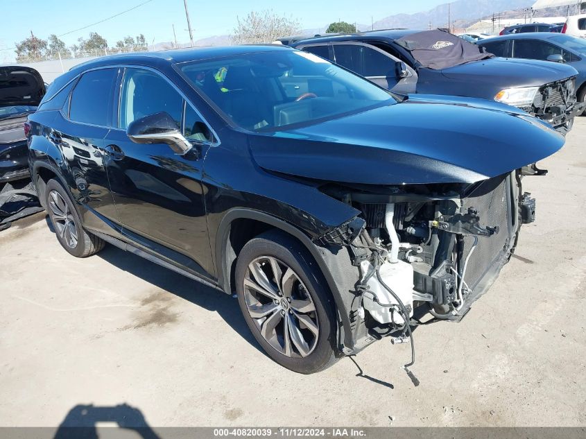 VIN 2T2HZMAAXNC239264 2022 Lexus RX, 350 no.1