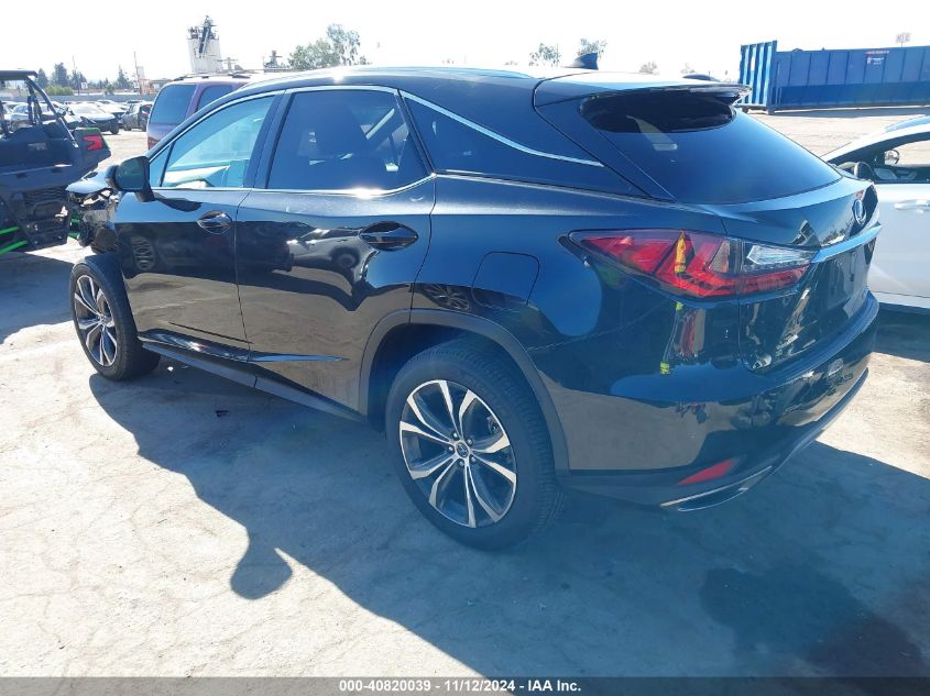 VIN 2T2HZMAAXNC239264 2022 Lexus RX, 350 no.3